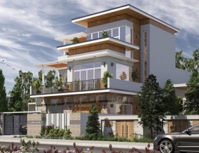 CÔNG TRÌNH BIỆT THỰ HIỆN ĐẠI MÃU 2021