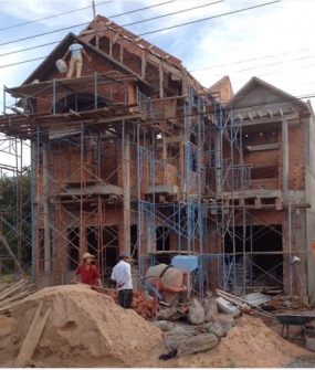 THI CÔNG MẪU BIỆT THỰ 2