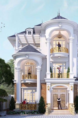 BIỆT THỰ MẪU 2021