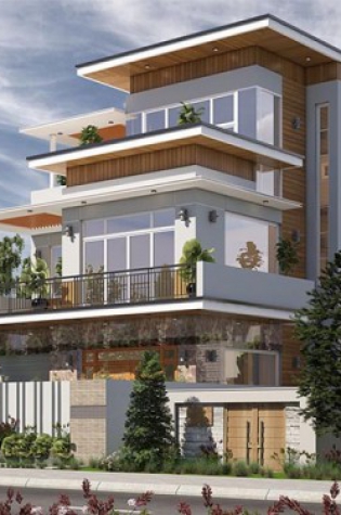 CÔNG TRÌNH BIỆT THỰ HIỆN ĐẠI MÃU 2021