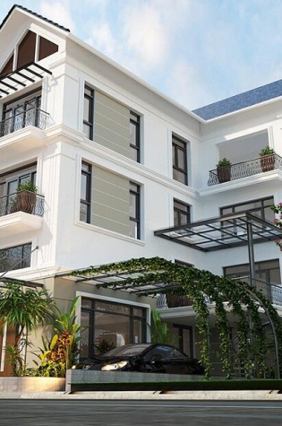 CÔNG TRÌNH NHÀ PHỐ MÁI THÁI HIỆN ĐẠI MÃU 2021